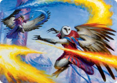 Image of Teach by Example Art Card [Strixhaven: School of Mages Art Series]