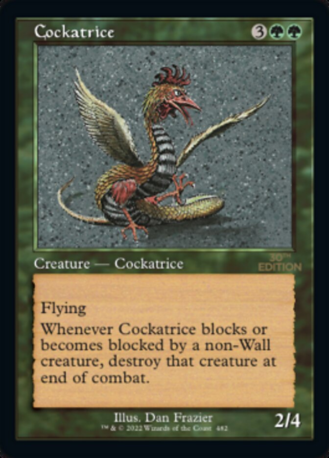 Image of Cockatrice (Retro) [30th Anniversary Edition]