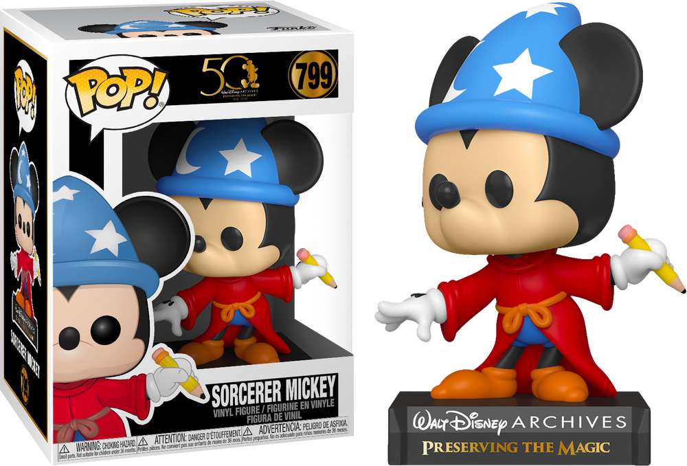 Sorcerer Mickey (Walt-Disney Archives) #799