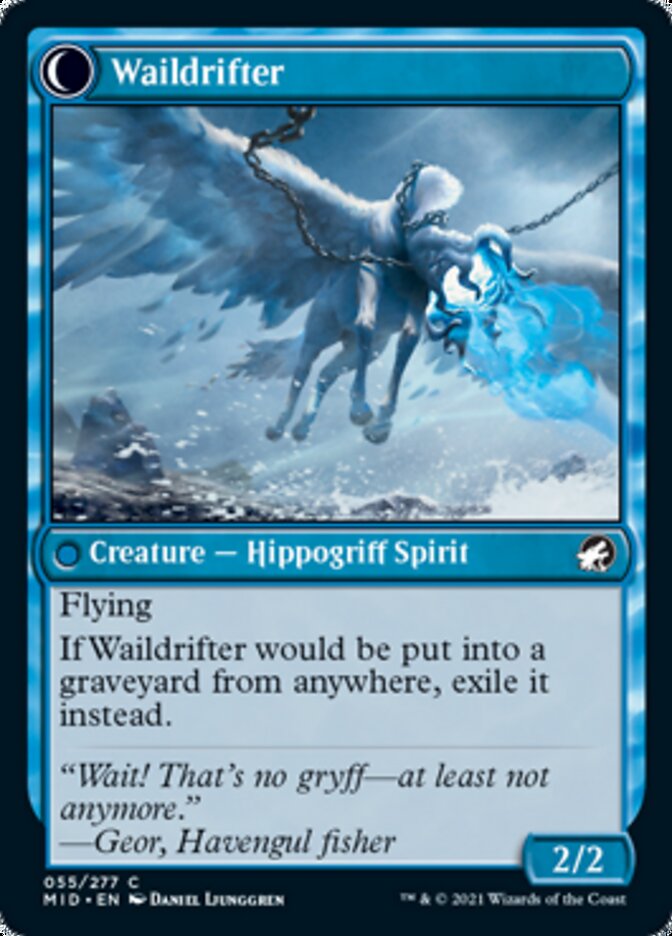 Image of Galedrifter // Waildrifter [Innistrad: Midnight Hunt]