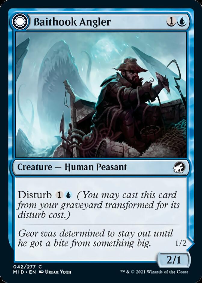 Image of Baithook Angler // Hook-Haunt Drifter [Innistrad: Midnight Hunt]