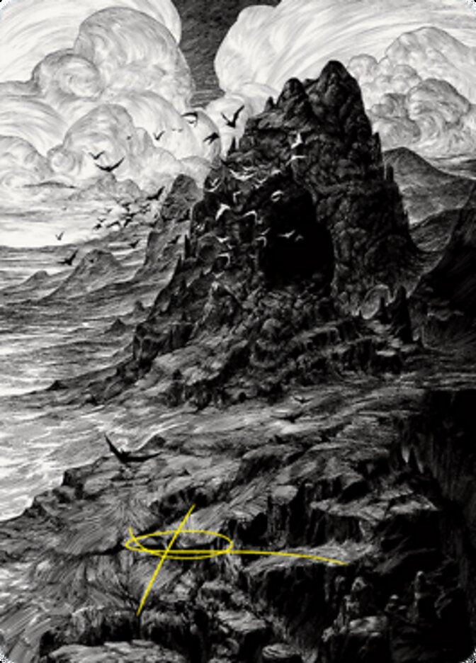 Image of Mountain Art Card [Innistrad: Crimson Vow Art Series]