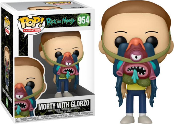 Image of Morty With Glorzo (Rick and Morty) #954