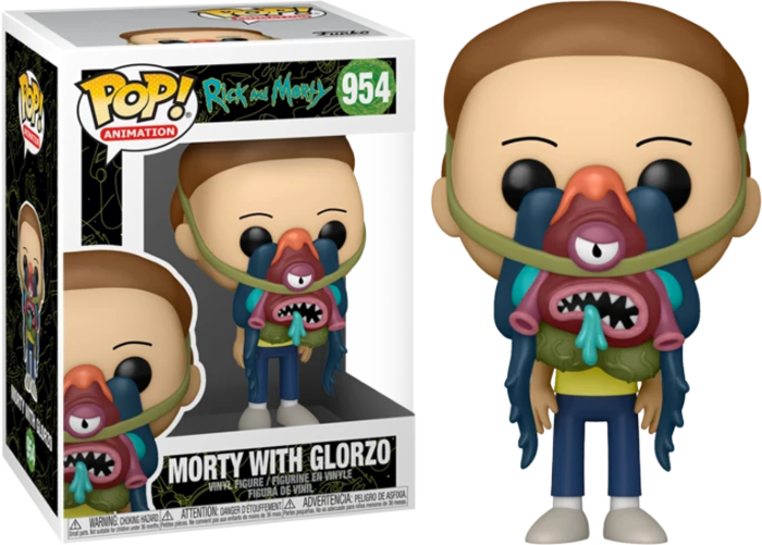 Morty With Glorzo (Rick and Morty) #954
