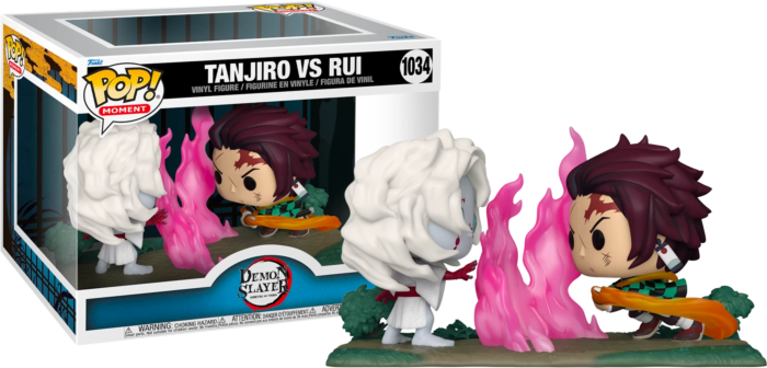 Image of Tanjiro VS Rui [Demon Slayer] (Pop! Moments) #1034