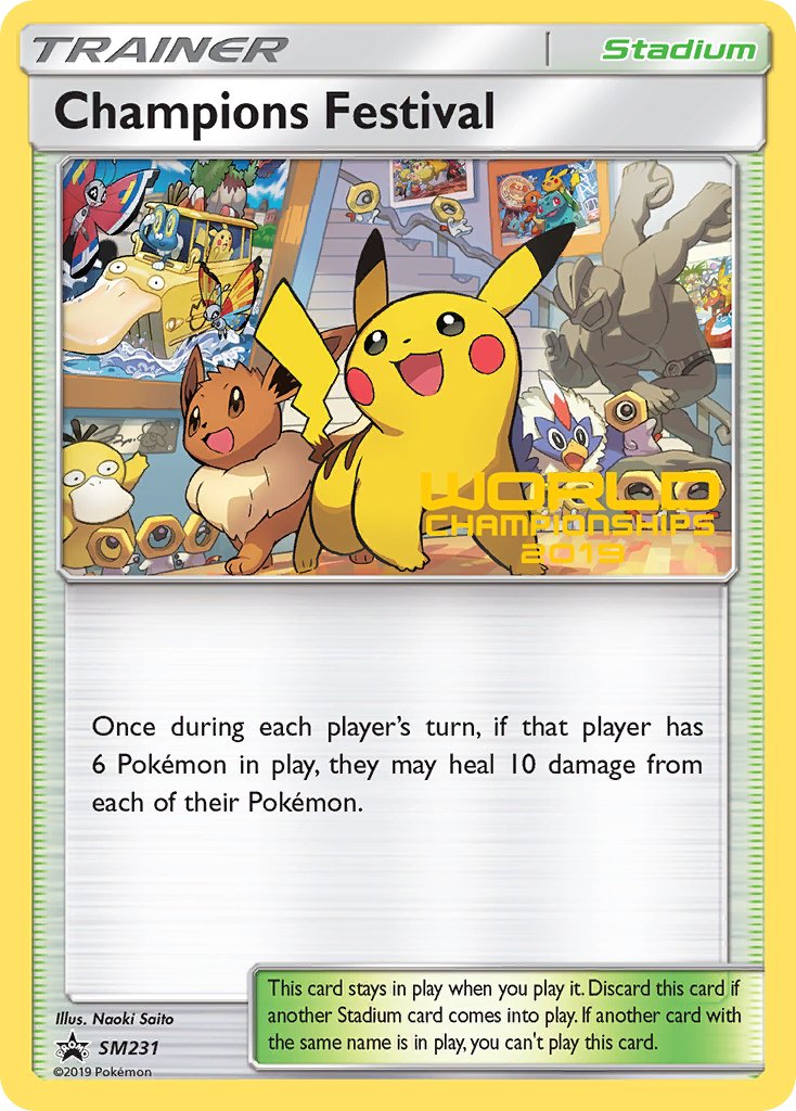 Image of Champions Festival (SM231) (Semi Finalist 2019) [Sun & Moon: Black Star Promos]