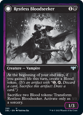 Image of Restless Bloodseeker // Bloodsoaked Reveler [Innistrad: Double Feature]
