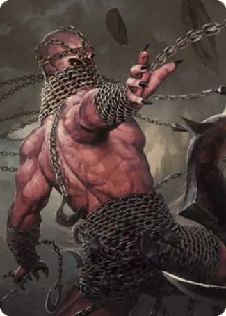 Image of Chain Devil Art Card [Commander Legends: Battle for Baldur's Gate Art Series]