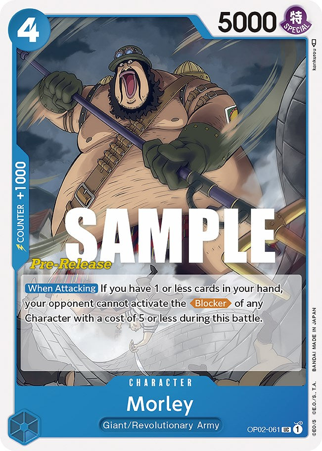 Image of Morley [Paramount War Pre-Release Cards]