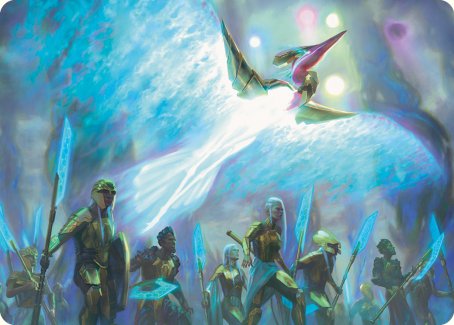 Image of Otharri, Suns' Glory Art Card [Phyrexia: All Will Be One Art Series]