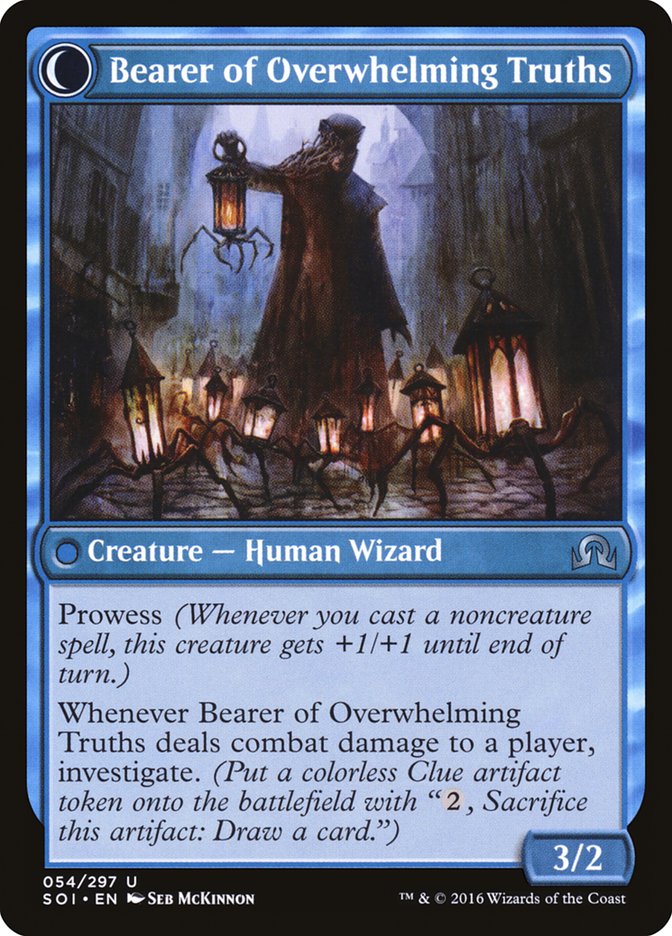 Image of Daring Sleuth // Bearer of Overwhelming Truths [Shadows over Innistrad]