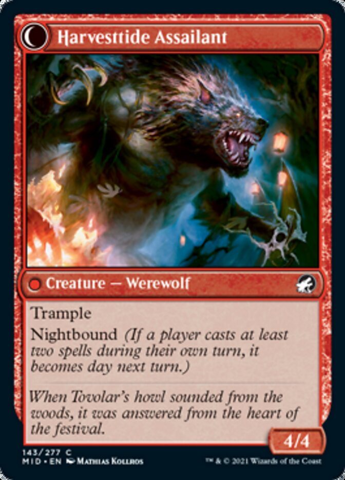 Image of Harvesttide Infiltrator // Harvesttide Assailant [Innistrad: Midnight Hunt]