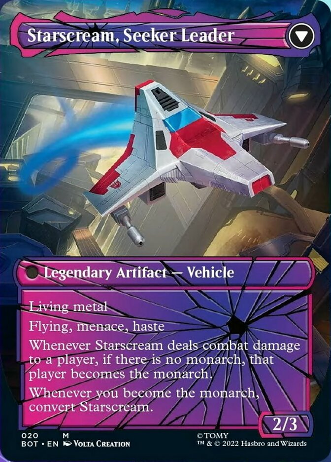 Image of Starscream, Power Hungry // Starscream, Seeker Leader (Shattered Glass) [Transformers]
