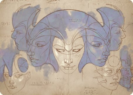 Image of Helm of the Host Art Card [The Brothers' War Art Series]