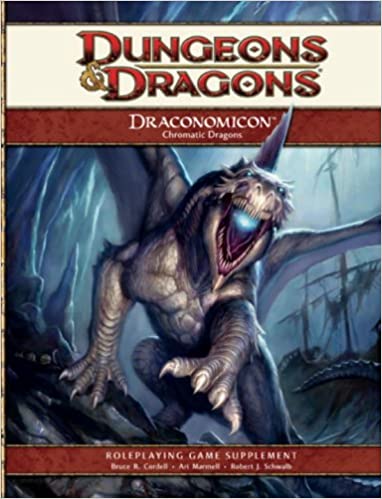 Image of 4th Edition Draconomicon: Chromatic Dragons