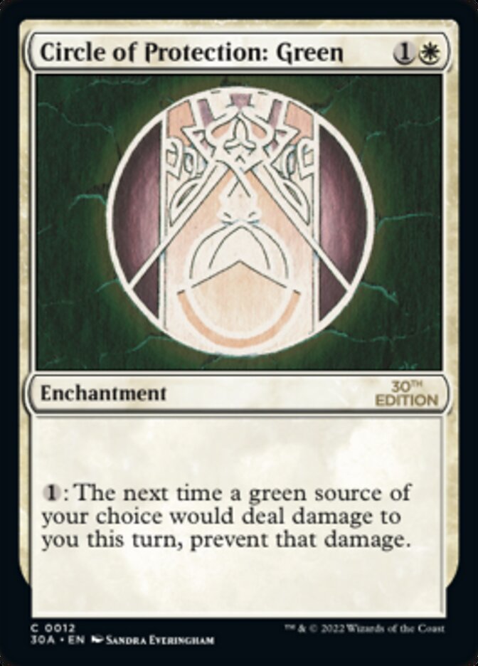 Image of Circle of Protection: Green [30th Anniversary Edition]