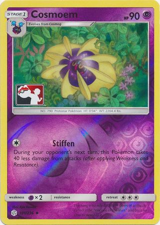 Image of Cosmoem (101/236) (Pokemon Club Special Print) [Sun & Moon: Cosmic Eclipse]