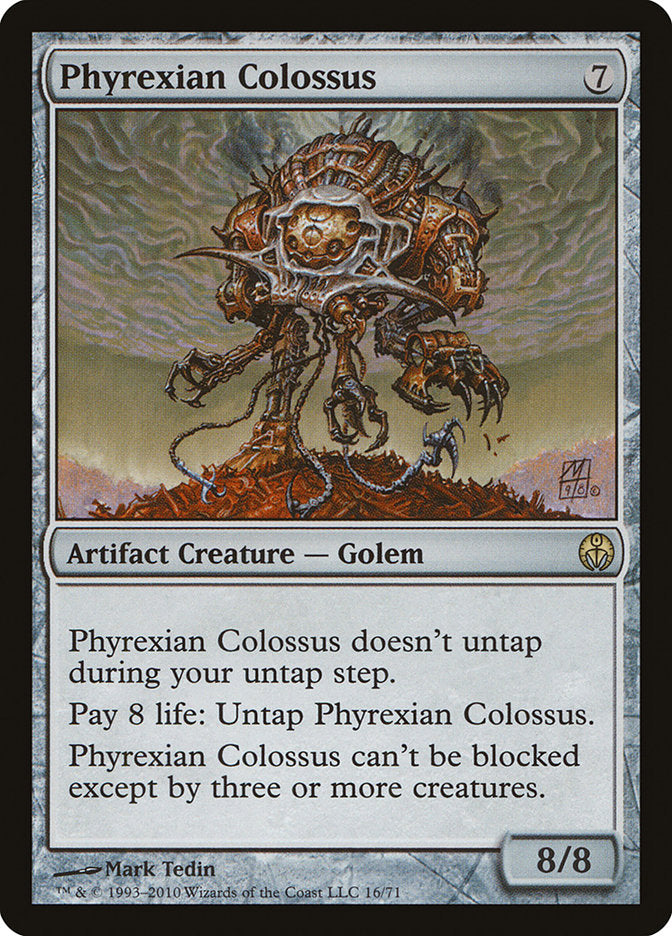 Phyrexian Colossus [Duel Decks: Phyrexia vs. the Coalition]