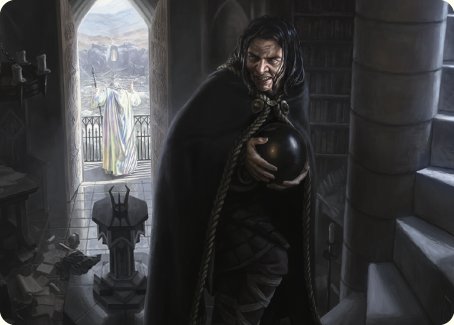 Image of Grima, Saruman's Footman Art Card [The Lord of the Rings: Tales of Middle-earth Art Series]