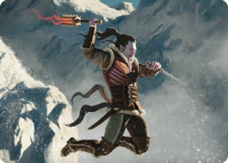 Image of Balduvian Berserker Art Card [Dominaria United Art Series]
