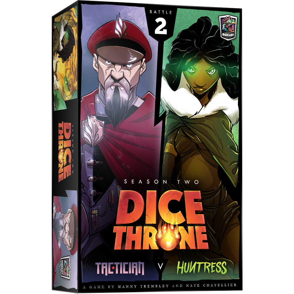 Image of Dice Throne Season 2: Tactician Vs Huntress (Battle 2)