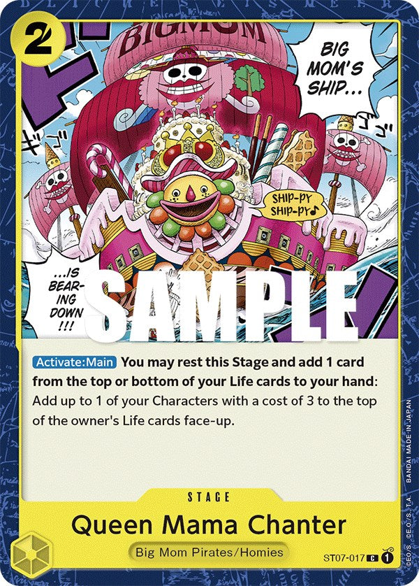 Image of Queen Mama Chanter [Starter Deck: Big Mom Pirates]