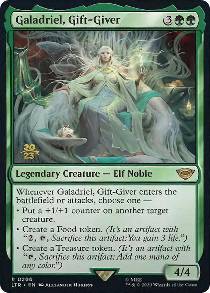 Image of Galadriel, Gift-Giver [The Lord of the Rings: Tales of Middle-Earth Prerelease Promos]