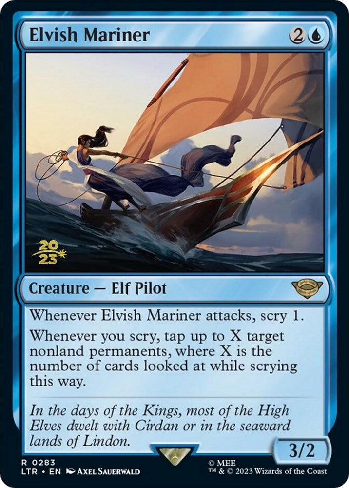 Image of Elvish Mariner [The Lord of the Rings: Tales of Middle-Earth Prerelease Promos]