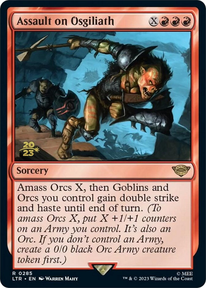 Image of Assault on Osgiliath [The Lord of the Rings: Tales of Middle-Earth Prerelease Promos]