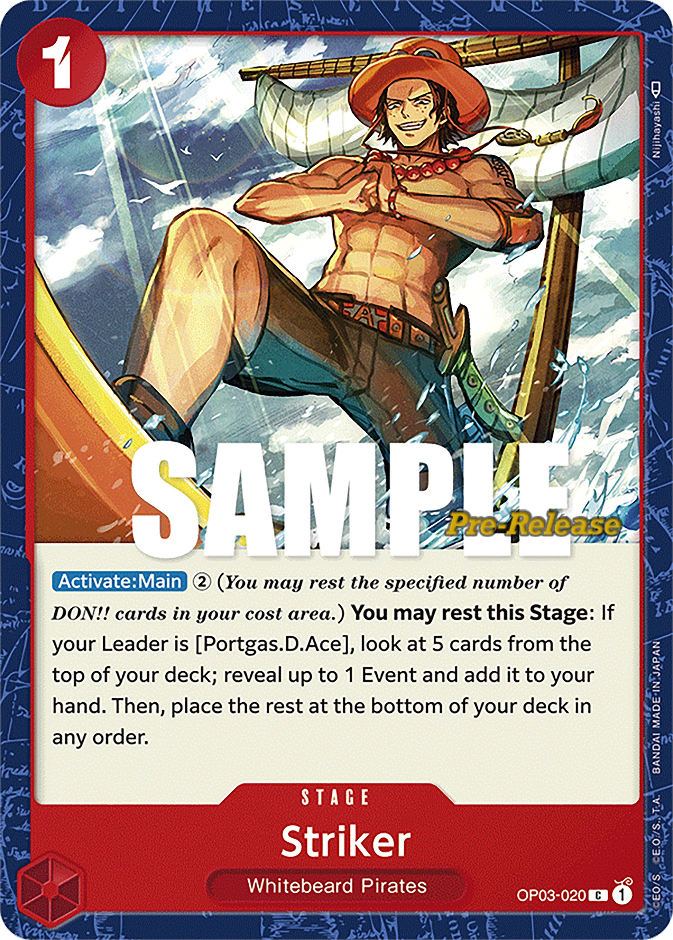 Image of Striker [Pillars of Strength Pre-Release Cards]