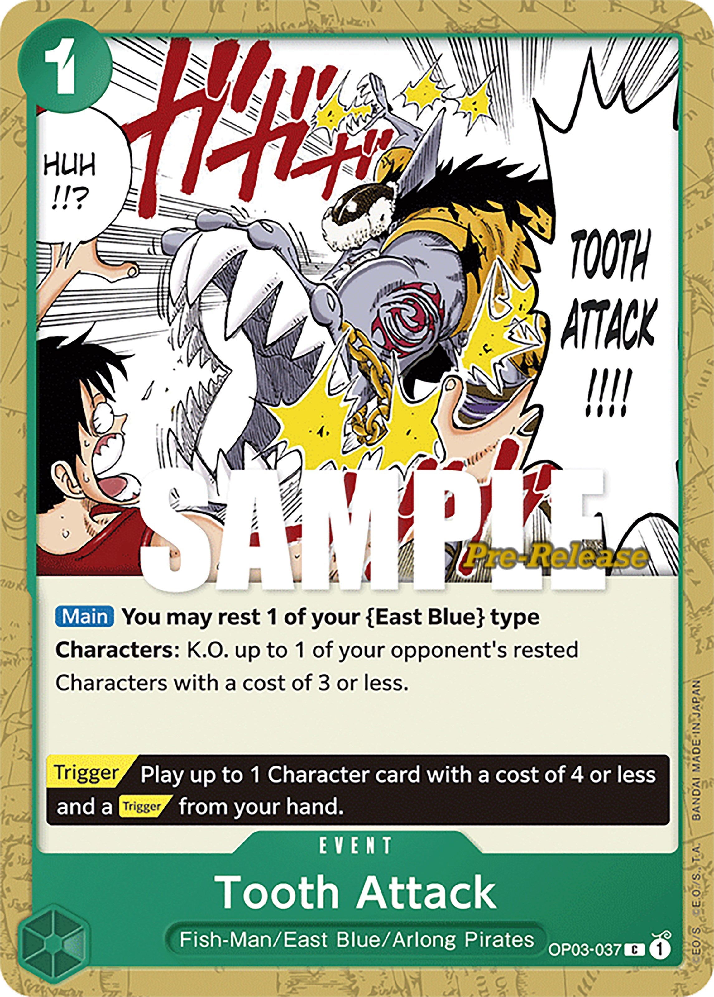 Image of Tooth Attack [Pillars of Strength Pre-Release Cards]