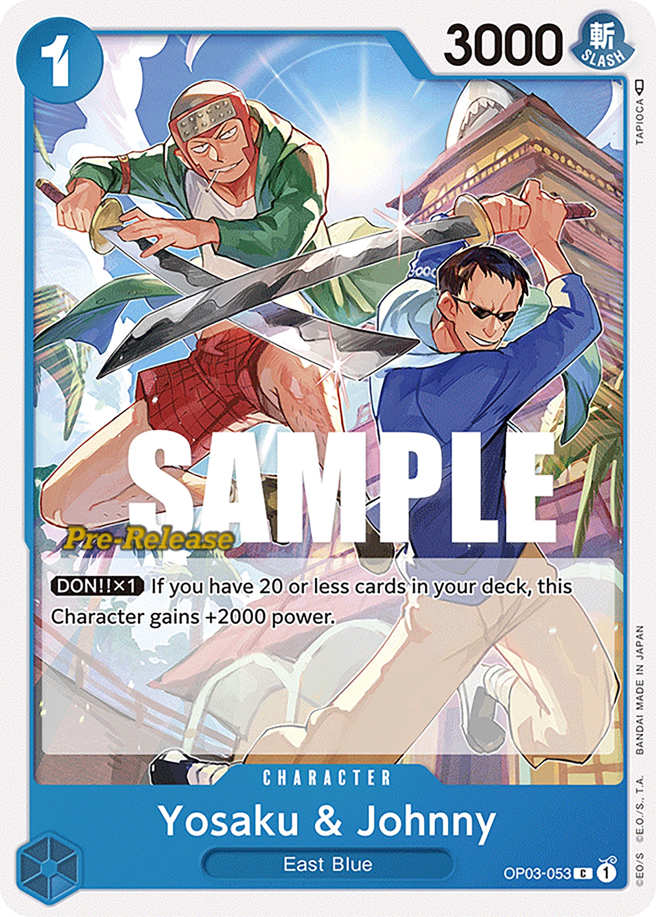 Image of Yosaku & Johnny [Pillars of Strength Pre-Release Cards]