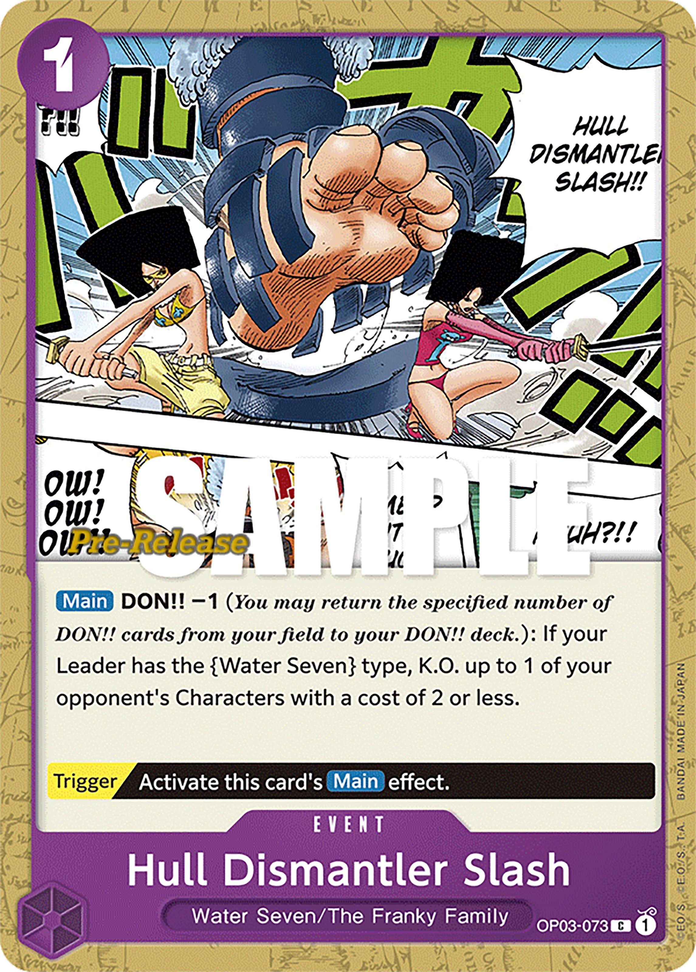 Image of Hull Dismantler Slash [Pillars of Strength Pre-Release Cards]