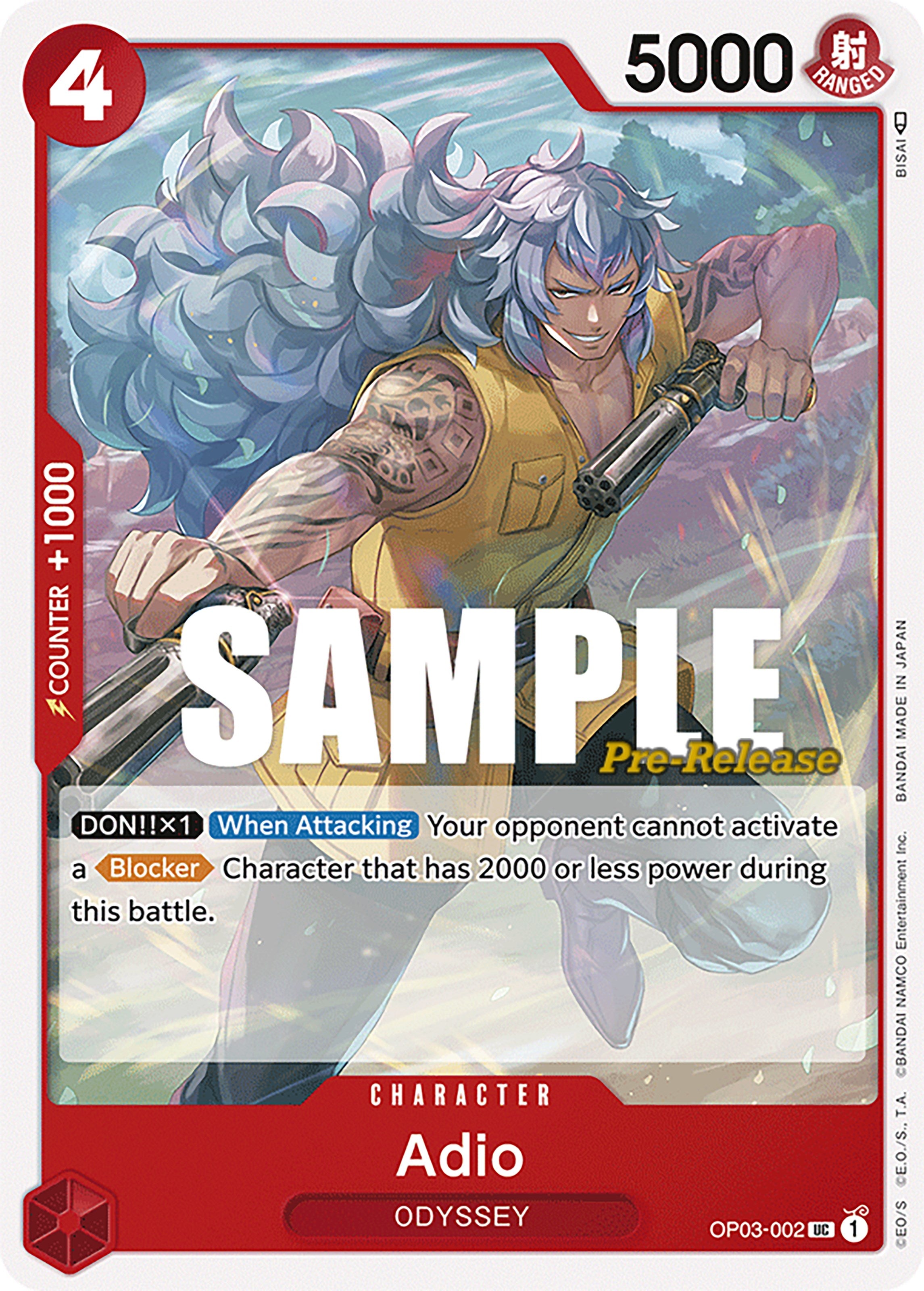 Image of Adio [Pillars of Strength Pre-Release Cards]