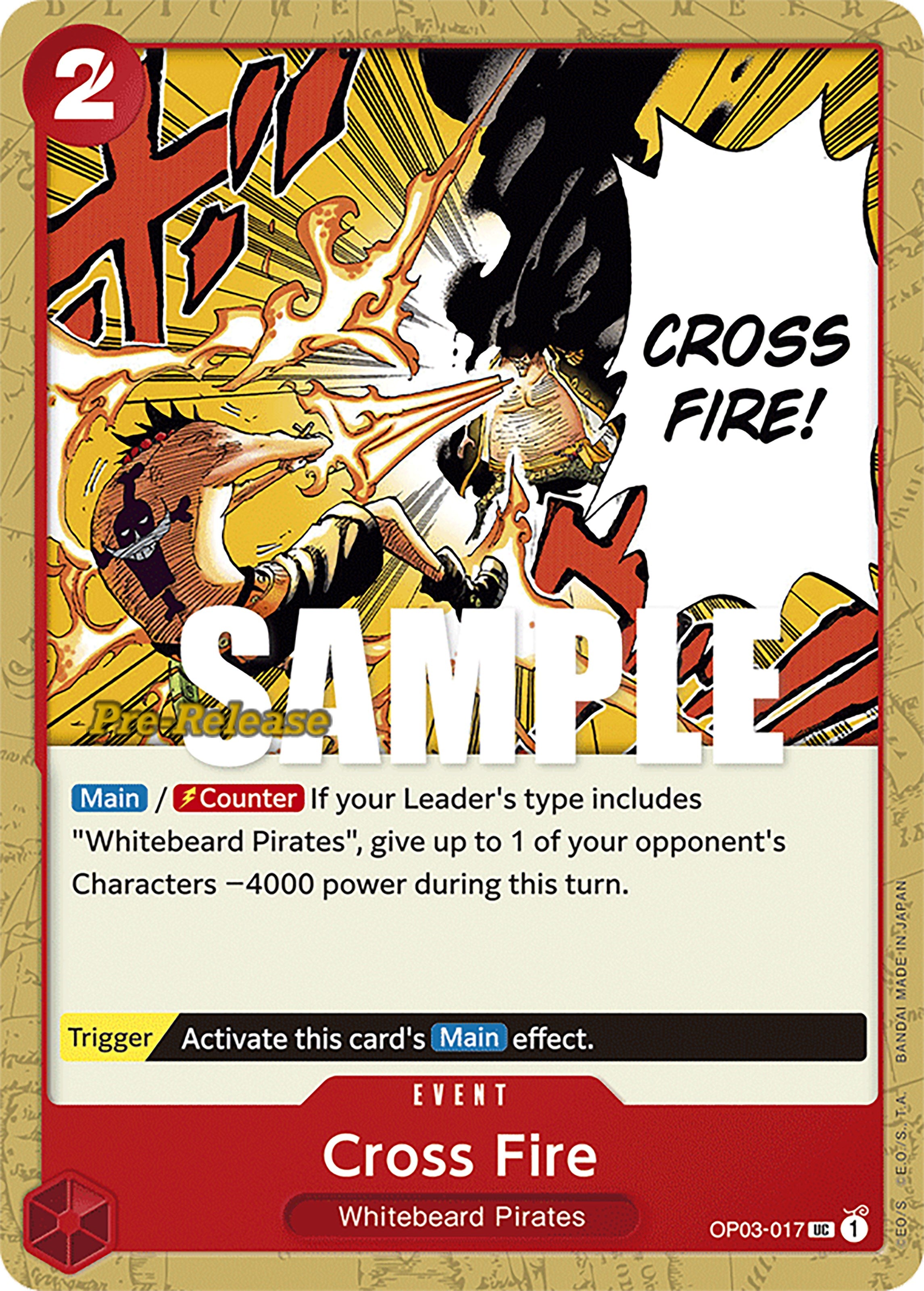 Image of Cross Fire [Pillars of Strength Pre-Release Cards]