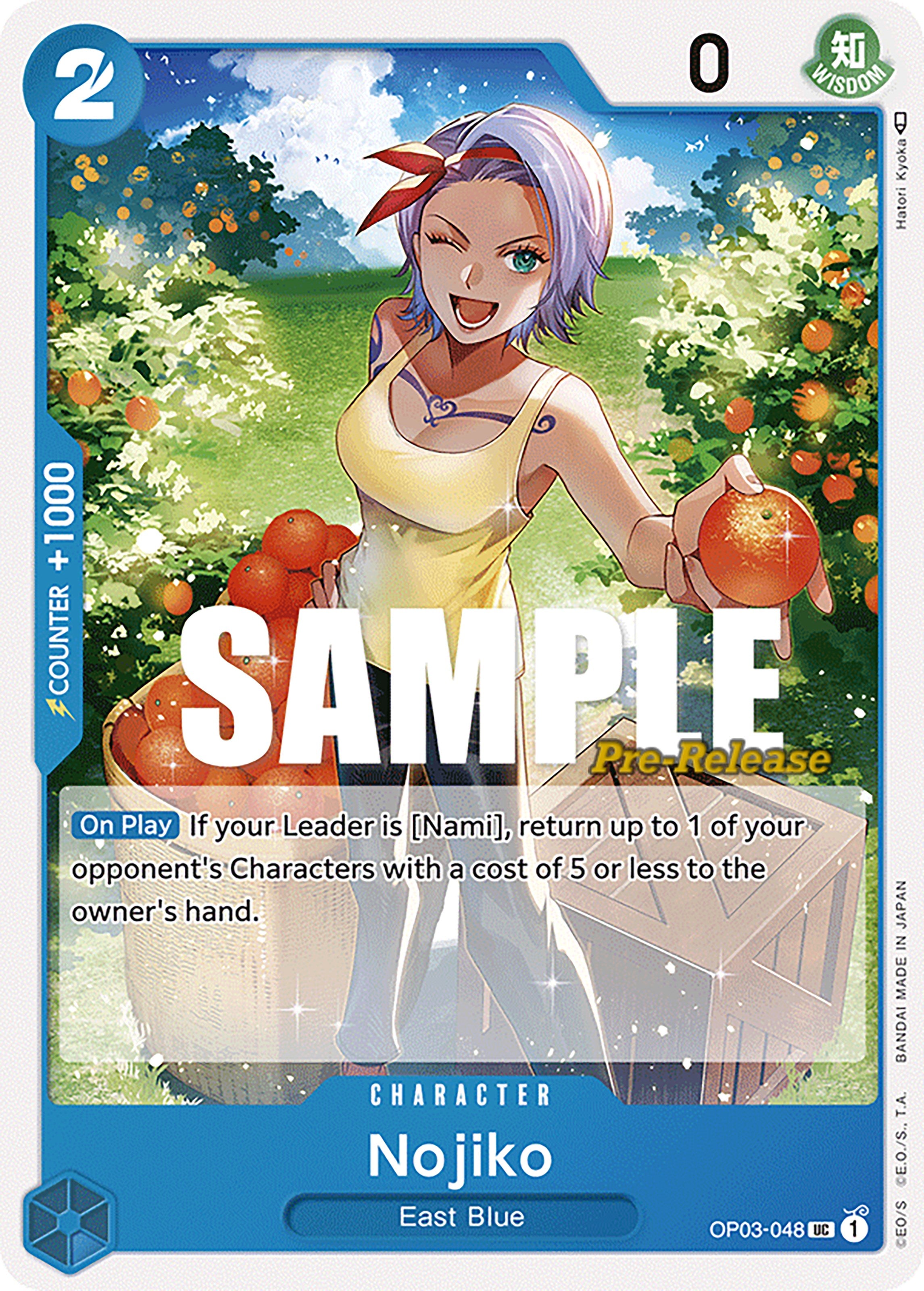 Image of Nojiko [Pillars of Strength Pre-Release Cards]