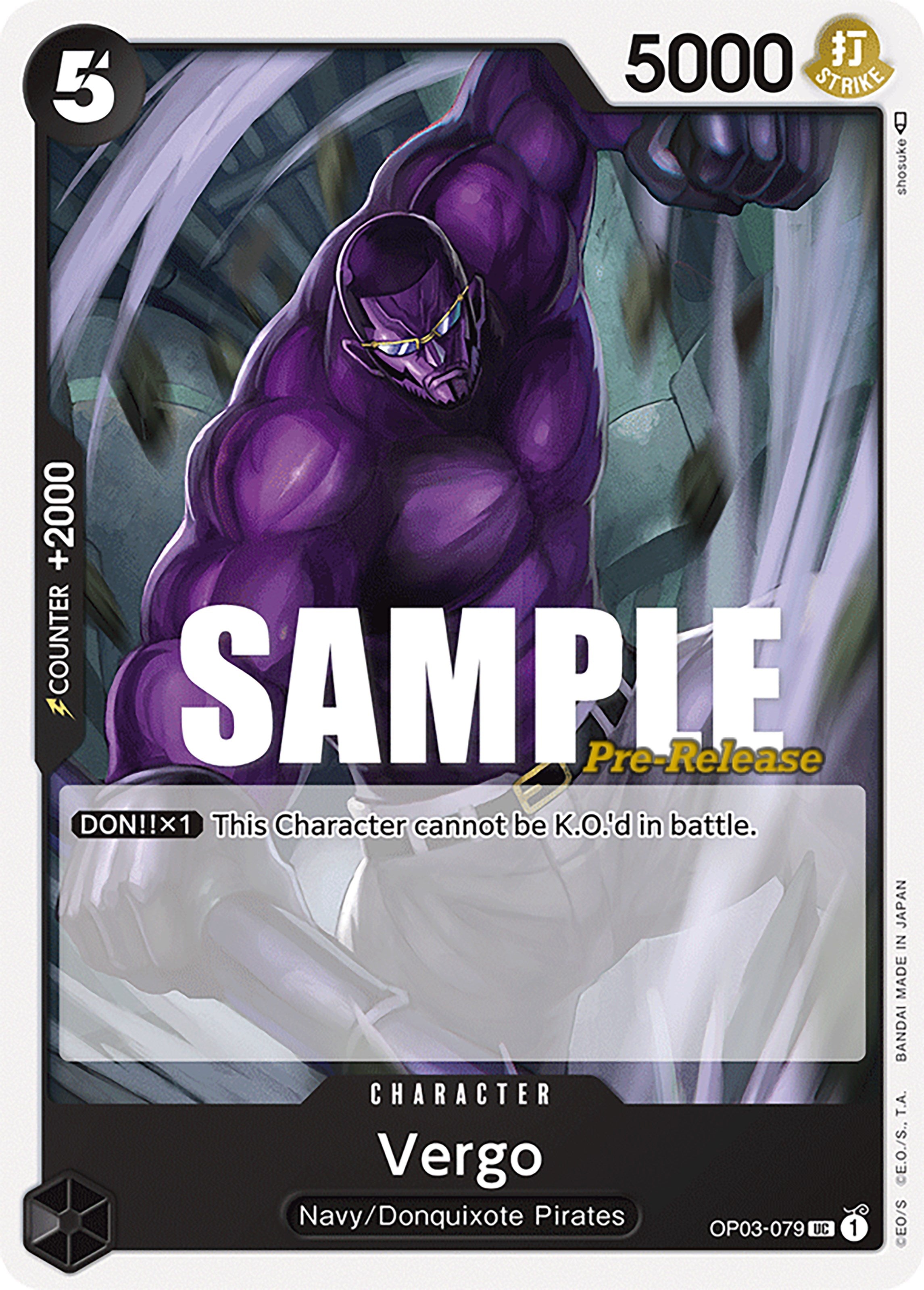 Image of Vergo [Pillars of Strength Pre-Release Cards]