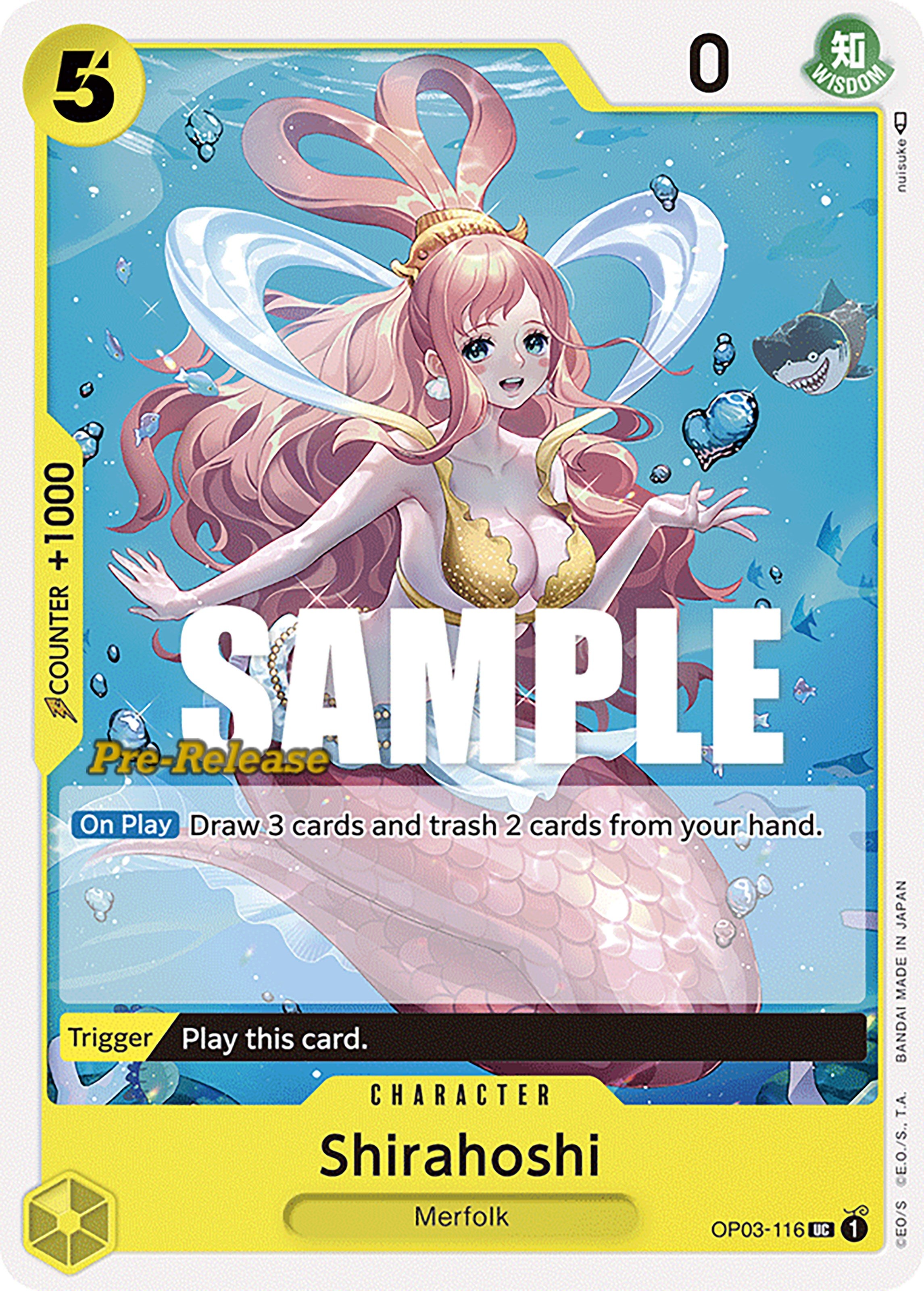 Image of Shirahoshi [Pillars of Strength Pre-Release Cards]