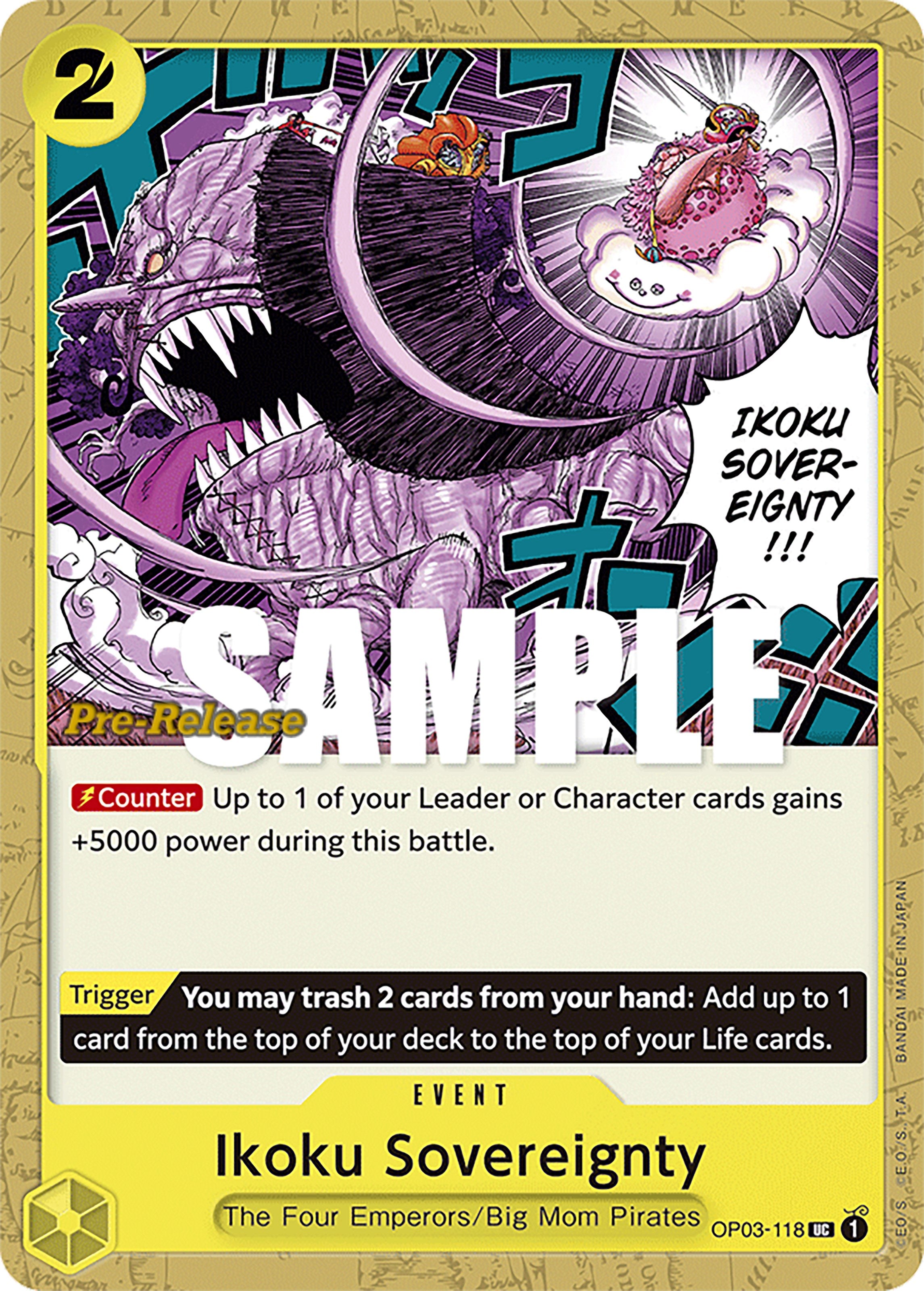 Image of Ikoku Sovereignty [Pillars of Strength Pre-Release Cards]