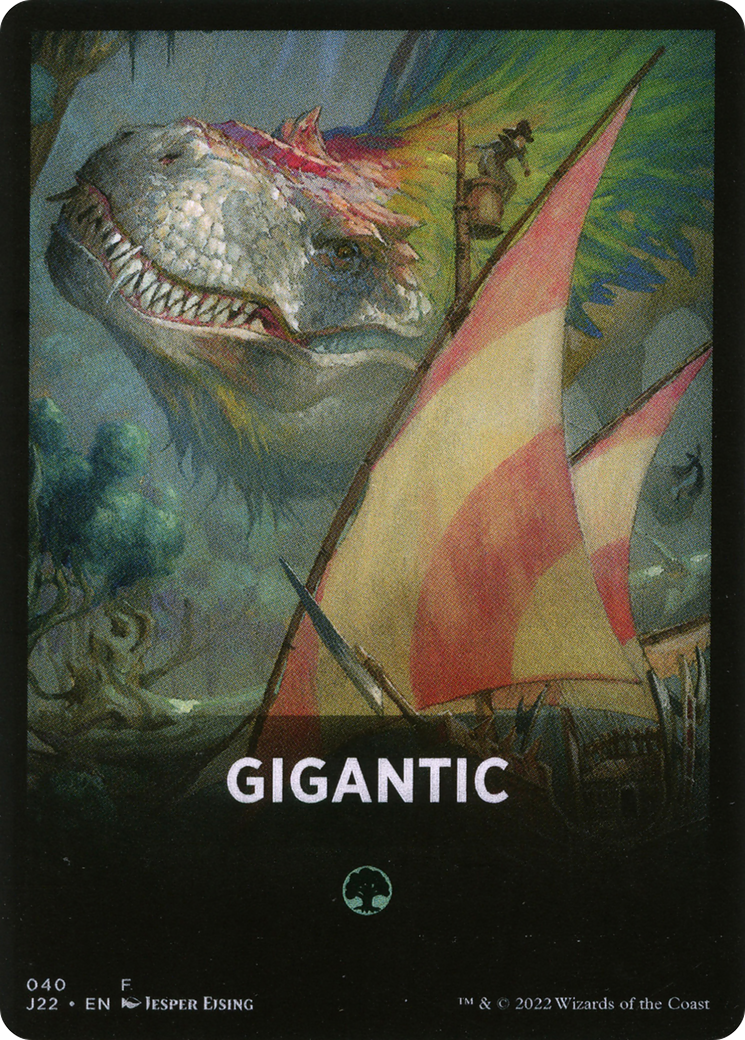 Image of Gigantic Theme Card [Jumpstart 2022 Front Cards]