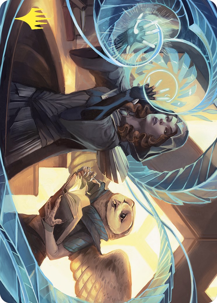 Image of Personal Tutor Art Card (Gold-Stamped) [Commander Masters Art Series]