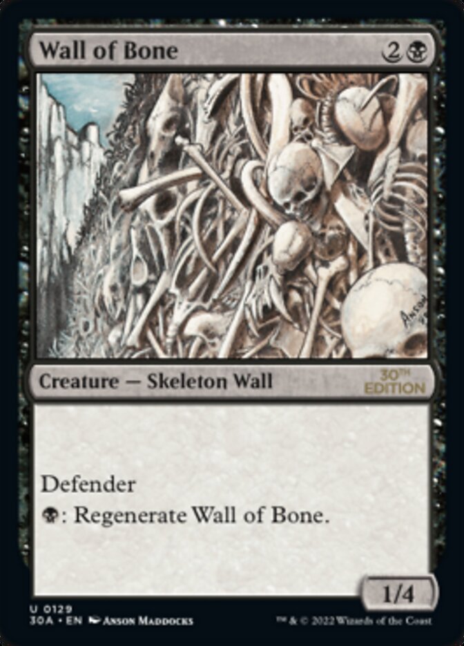 Image of Wall of Bone [30th Anniversary Edition]