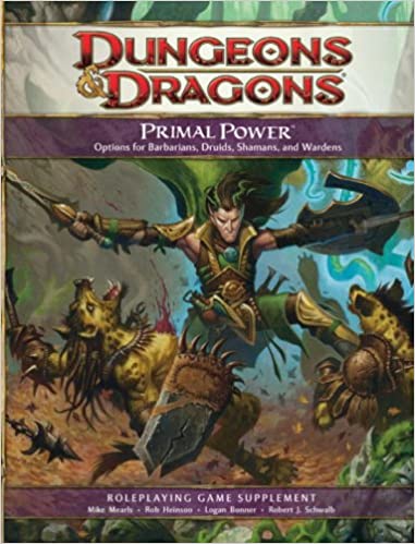4e Dungeons and Dragons Primal Power