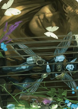 Image of Cooped Up Art Card [Wilds of Eldraine Art Series]