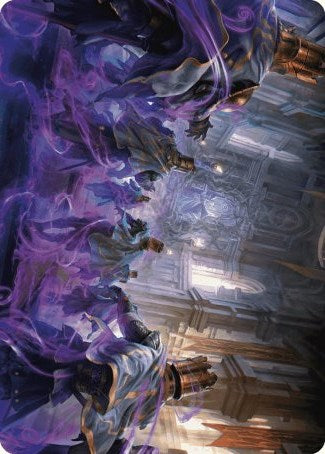 Image of Eerie Interference Art Card [Wilds of Eldraine Art Series]