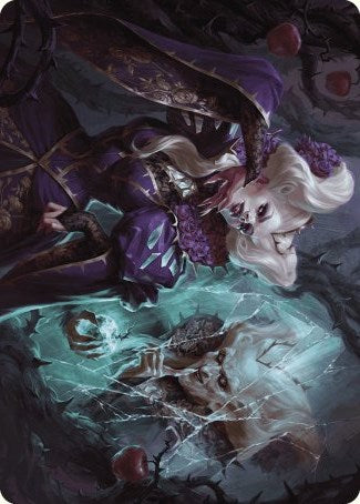 Image of Conceited Witch Art Card [Wilds of Eldraine Art Series]