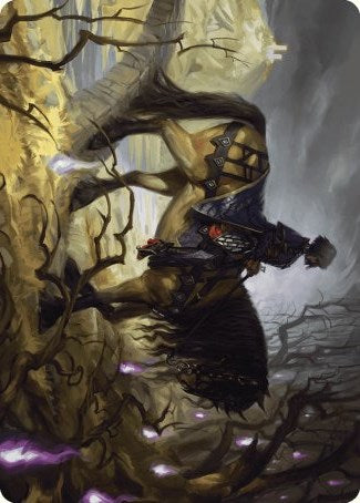 Image of Rowan's Grim Search Art Card [Wilds of Eldraine Art Series]