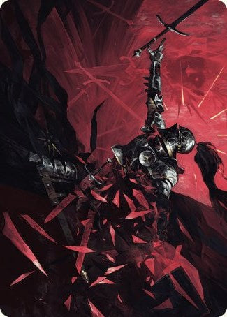 Image of Shatter the Oath Art Card [Wilds of Eldraine Art Series]