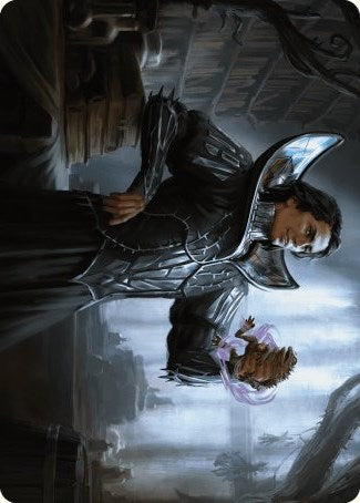 Image of Spiteful Hexmage Art Card [Wilds of Eldraine Art Series]