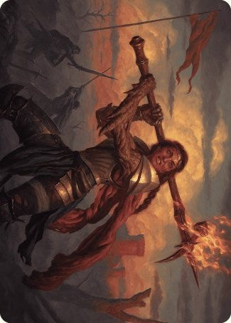 Image of Imodane, the Pyrohammer Art Card [Wilds of Eldraine Art Series]